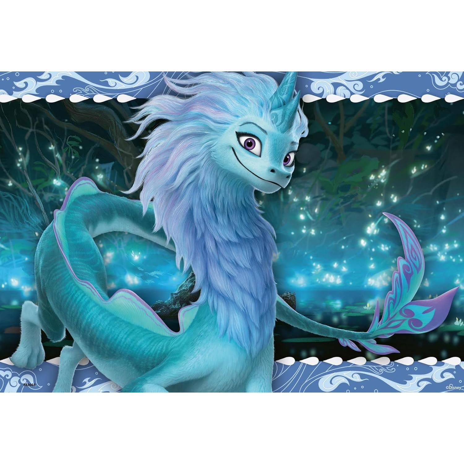 Rompecabezas Ravensburger Raya y el Último Dragón 2x24 Piezas