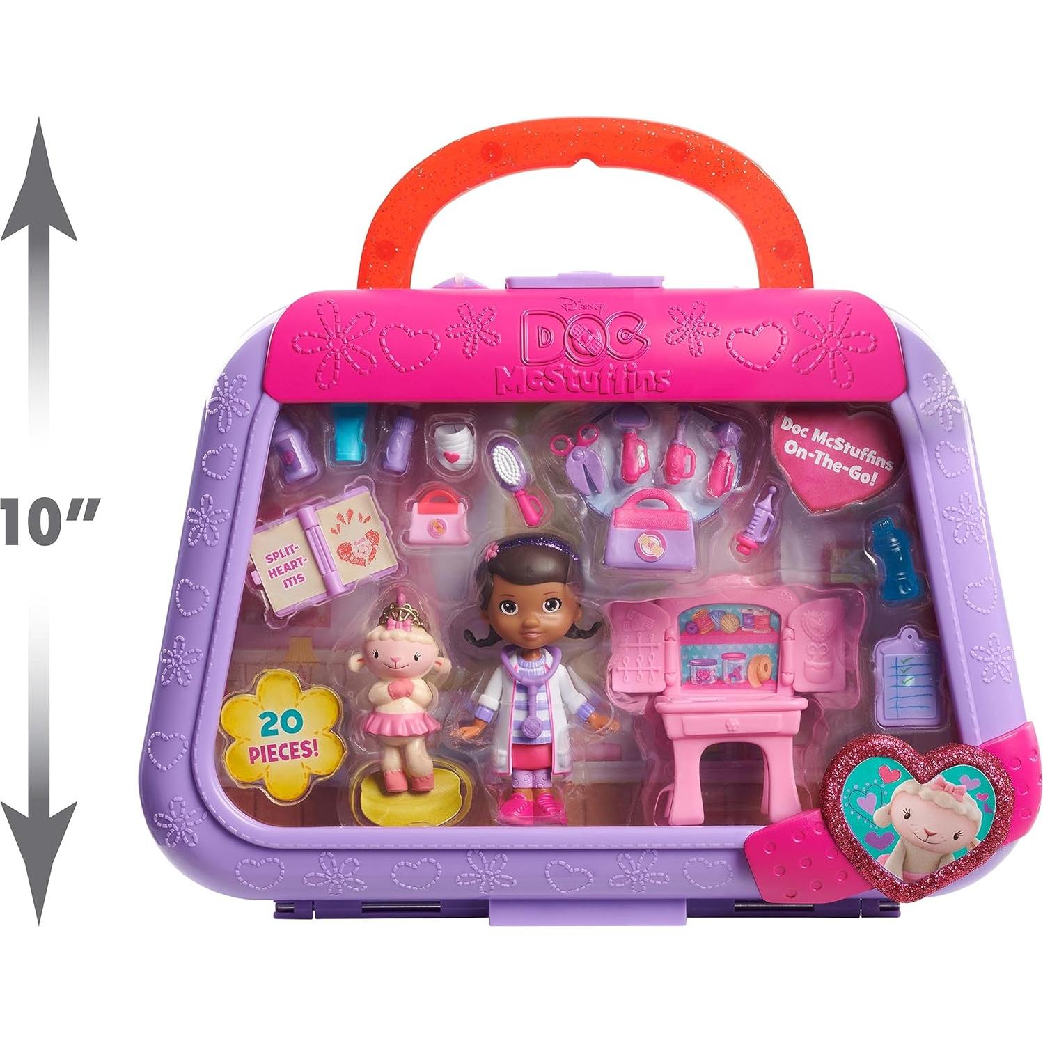 Juego de Doc McStuffins En Movimiento Corderito Just Play 20 Piezas