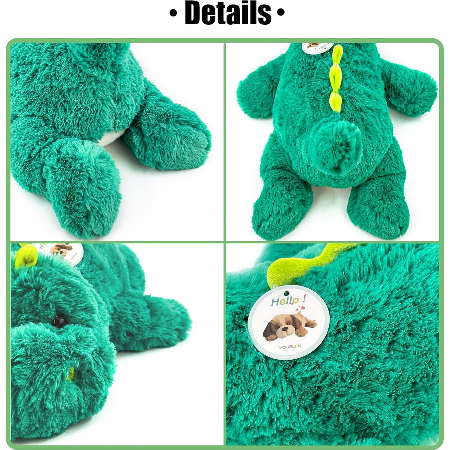 Dinosaurio de Peluche YOUBLEK 40 cm Juguete con Peso
