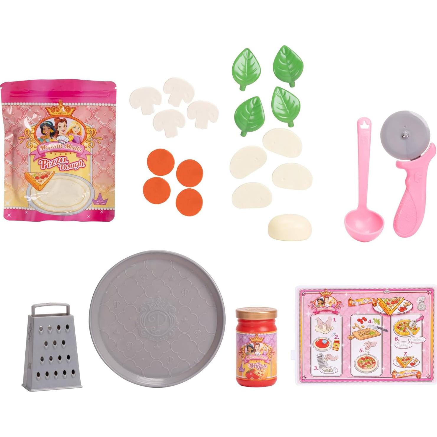 Kit de Comida Noche de Pizza Disney Jakks 20+ Accesorios