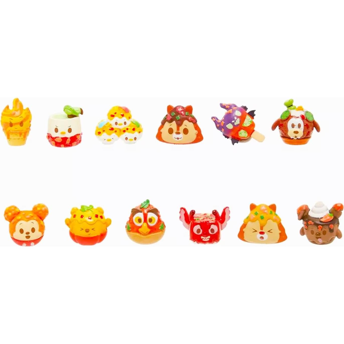 Conjunto de 3 Juguetes Sorpresa Disney Munchlings con Stickers