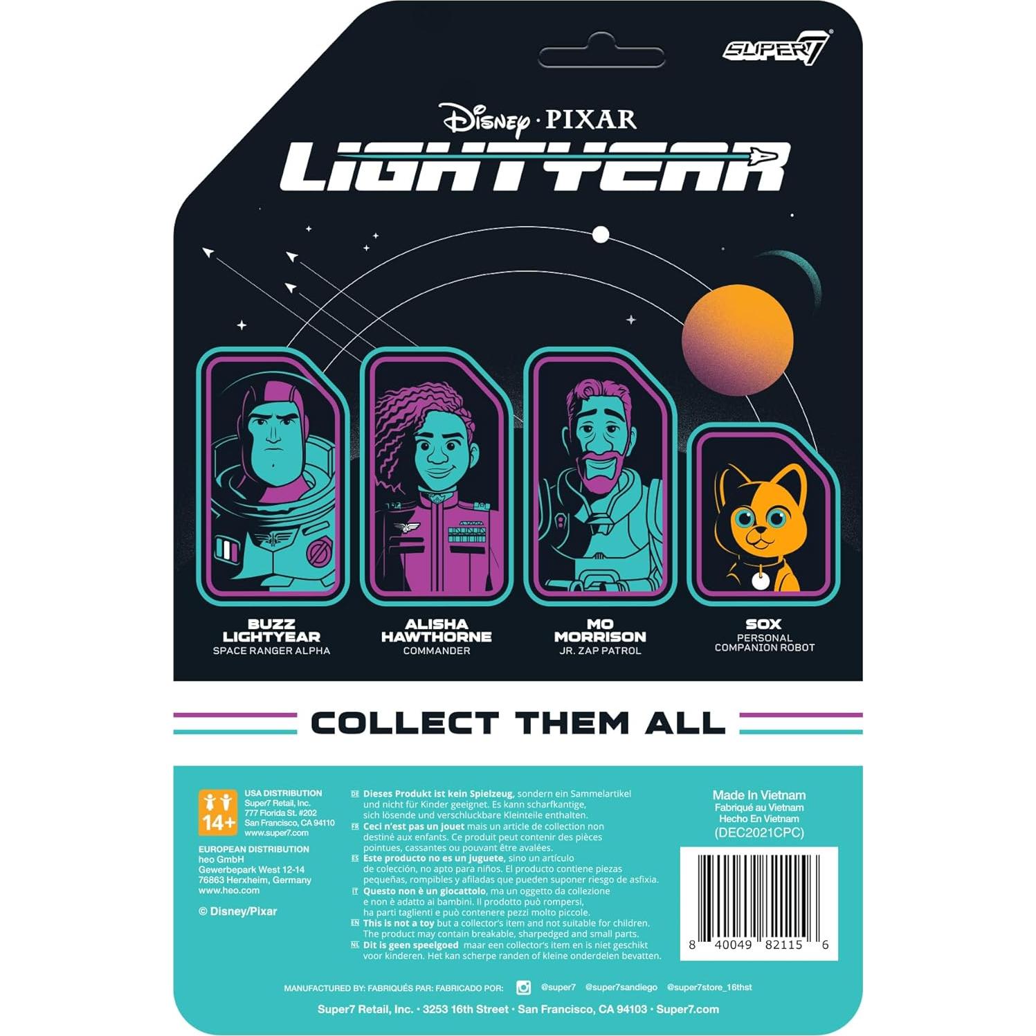 Figura de Acción Super7 Mo Morrison Lightyear 9.5 cm