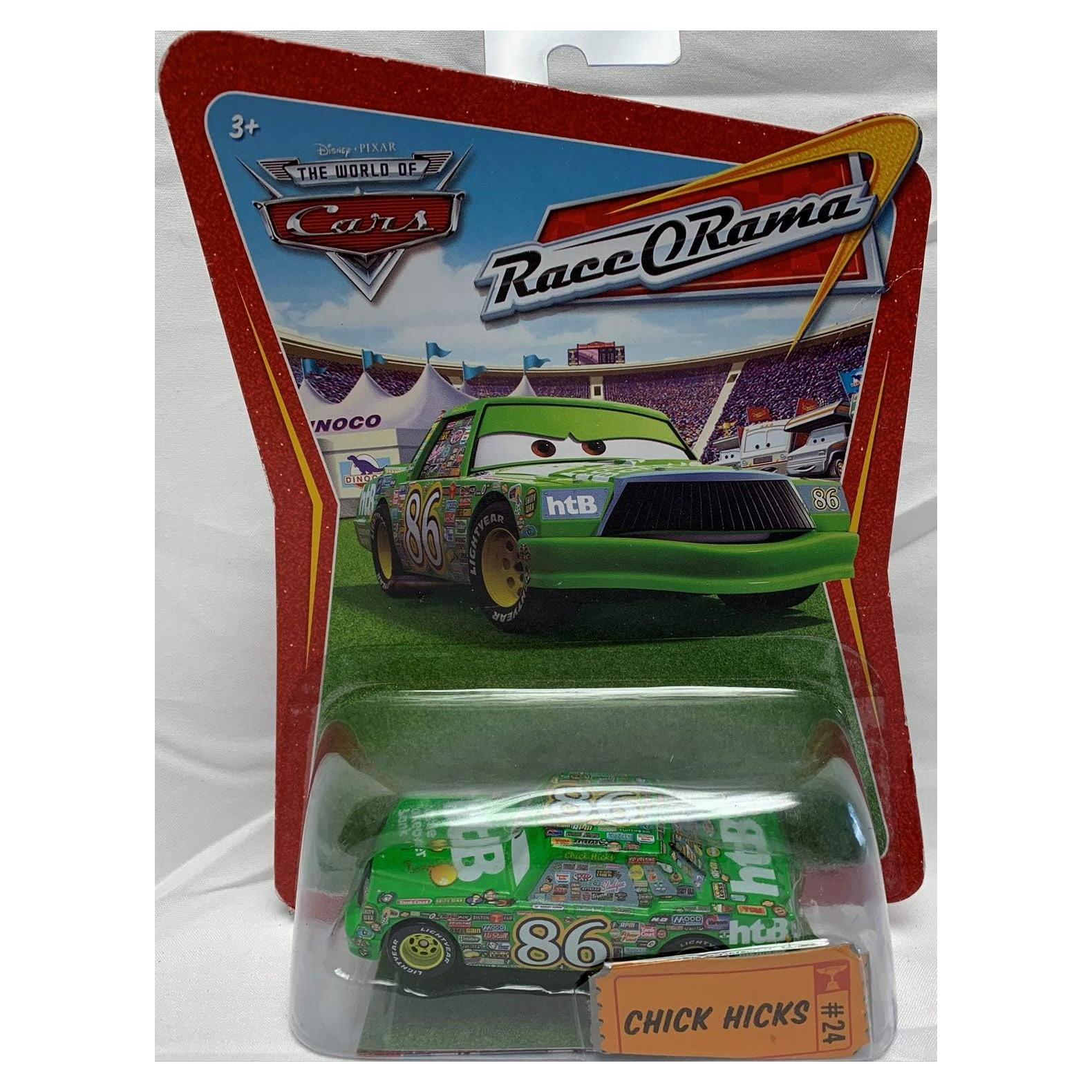 Vehículo de colección Pixar Cars Chick 1:55 Mattel