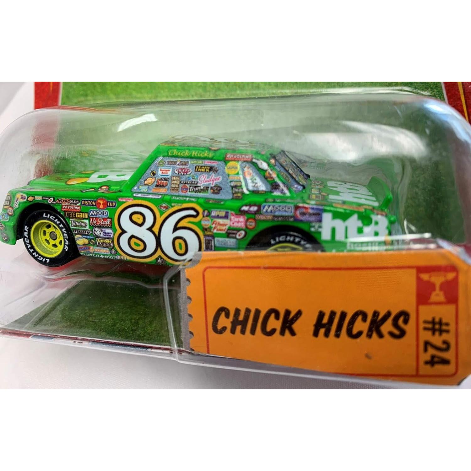 Vehículo de colección Pixar Cars Chick 1:55 Mattel