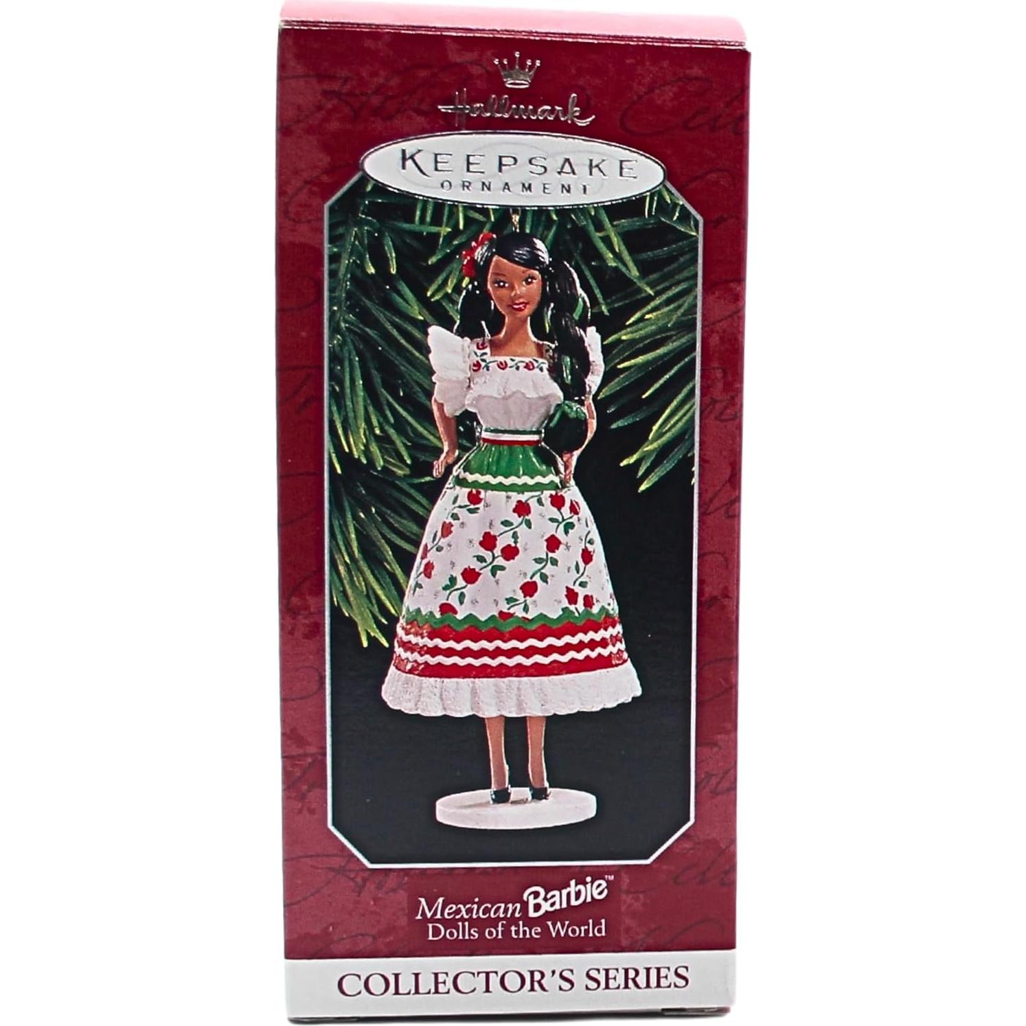 Adorno Hallmark Keepsake Barbie Mexicana 10,16 cm 1998