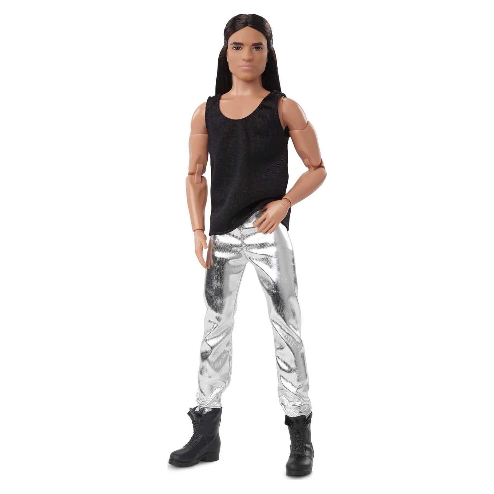 Muñeco Ken Barbie Looks Marrón 30 cm Moda Premium