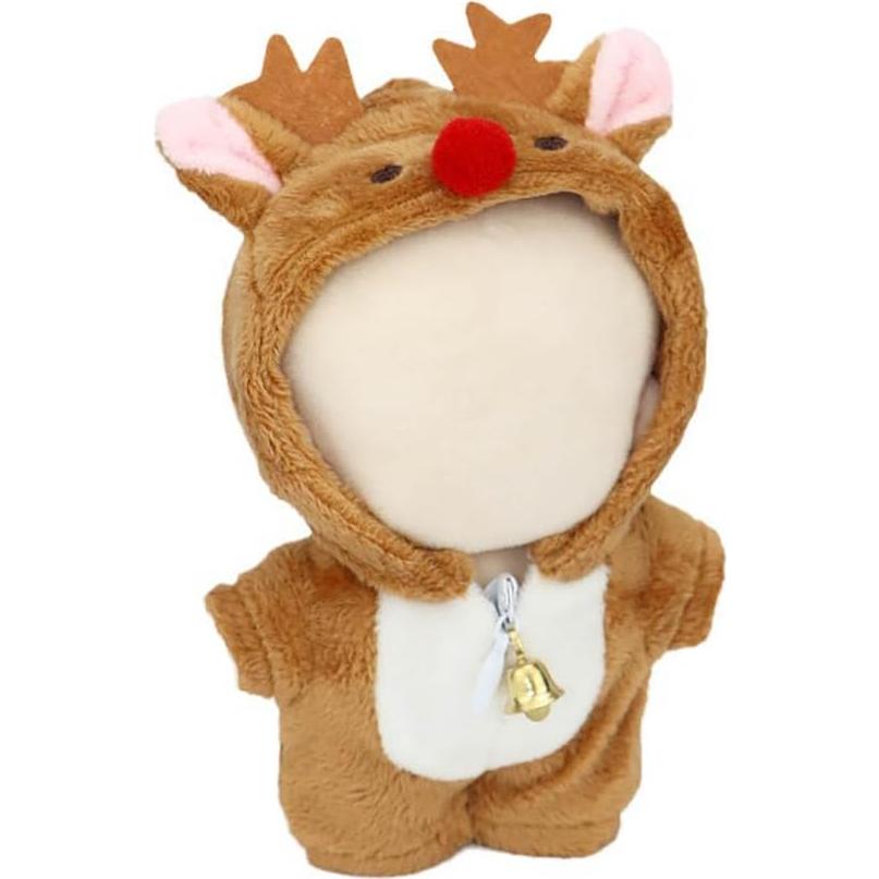 Traje de Peluche Niannyyhouse 10cm Ciervo Dinosaurio
