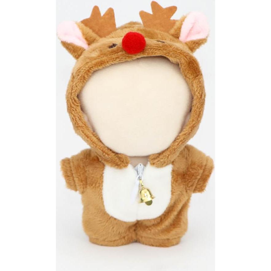 Traje de Peluche Niannyyhouse 10cm Ciervo Dinosaurio