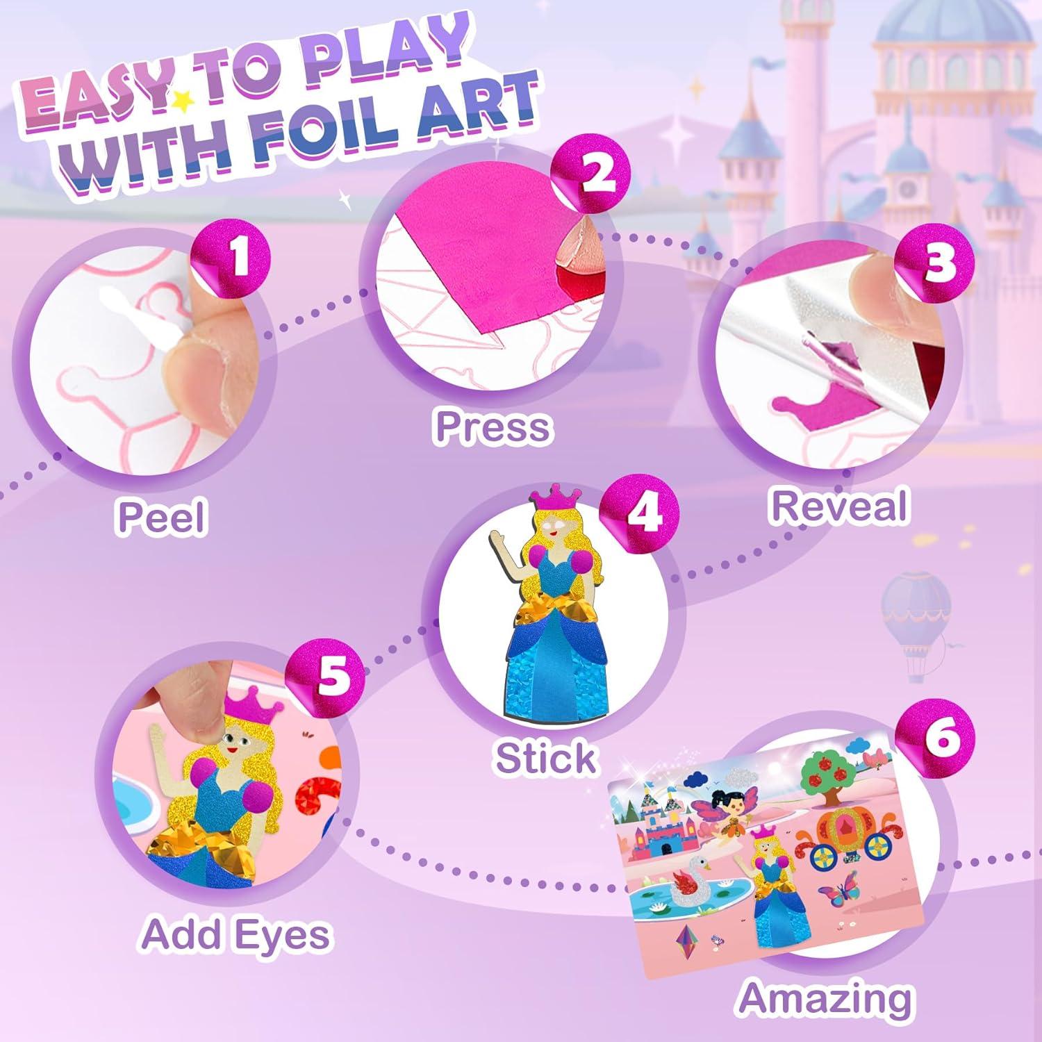 Kit de Manualidades para Niños URMYWO 4-12 Años Colorido