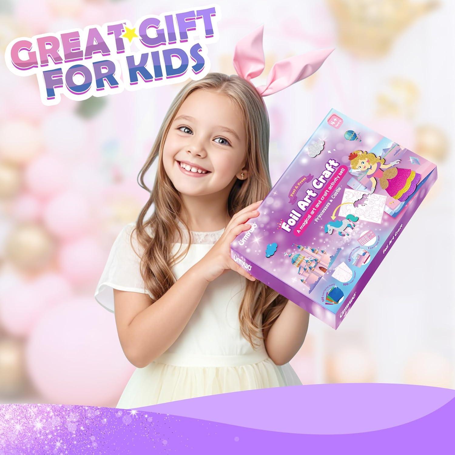 Kit de Manualidades para Niños URMYWO 4-12 Años Colorido