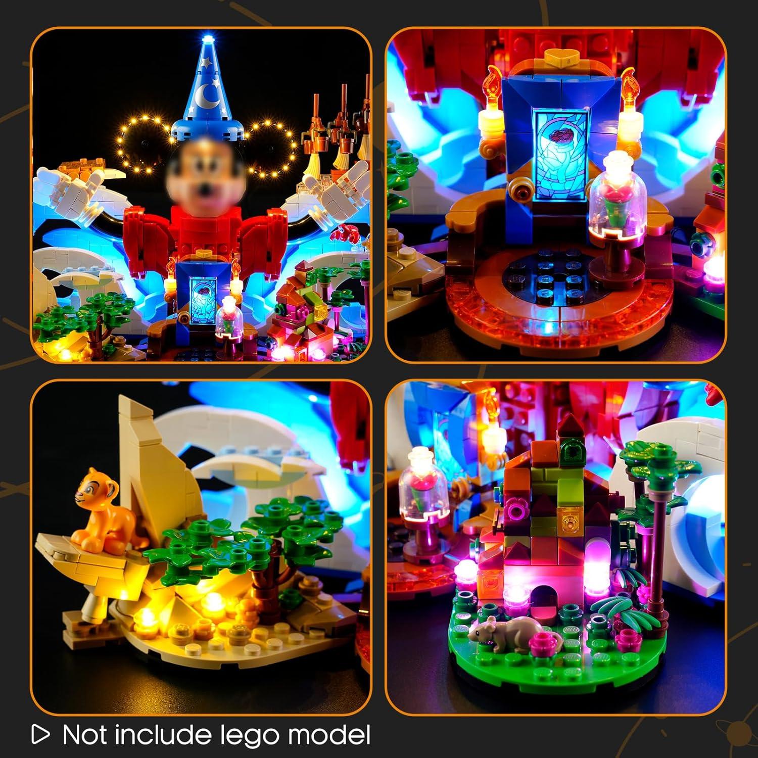 LIGHTAILING Kit de Iluminación LED para Lego 21352 Disney