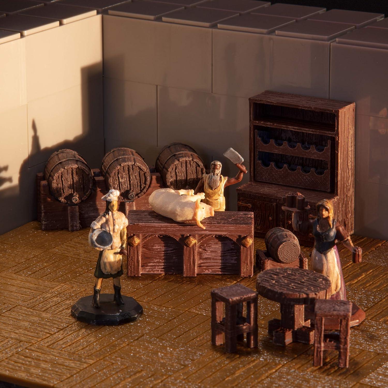 Conjunto de expansión Monster Adventure Terrain 121 piezas