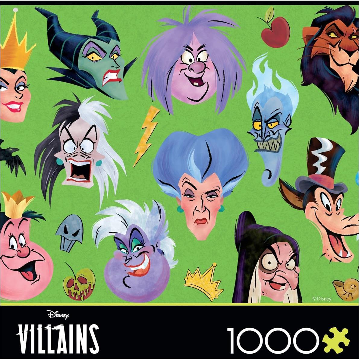 Rompecabezas Ceaco Disney Villanos 1000 Piezas 67x50cm