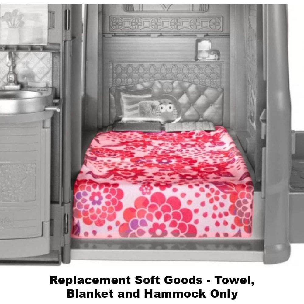 Juego de Camping Pop-Up Barbie CJT42 Toalla Manta Hamaca