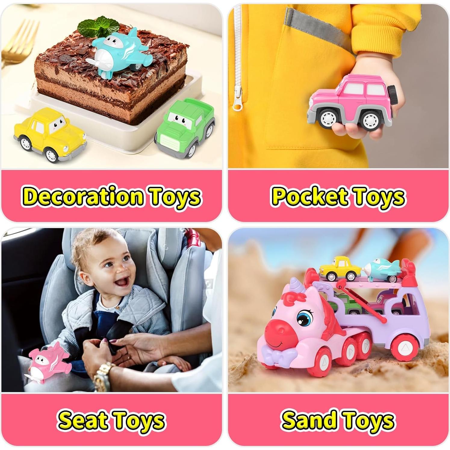 Camión Transportador 7 en 1 Newcrave con Luz y Música