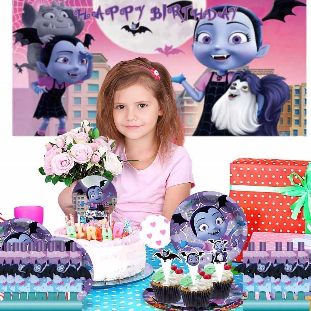 Silbatos de Fiesta Disney Vampirina | 8 Pcs | 27.94 cm