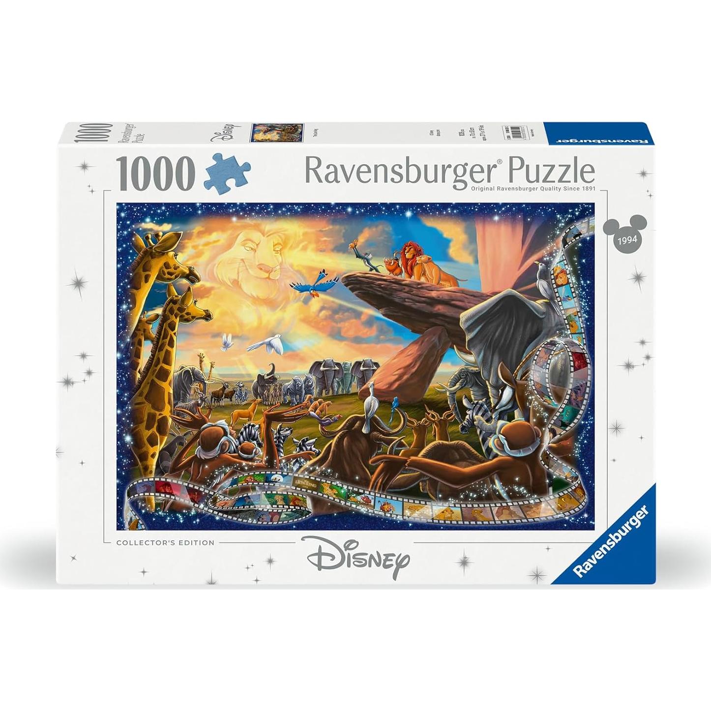 Rompecabezas Ravensburger El Rey León 1000 Piezas Adultos