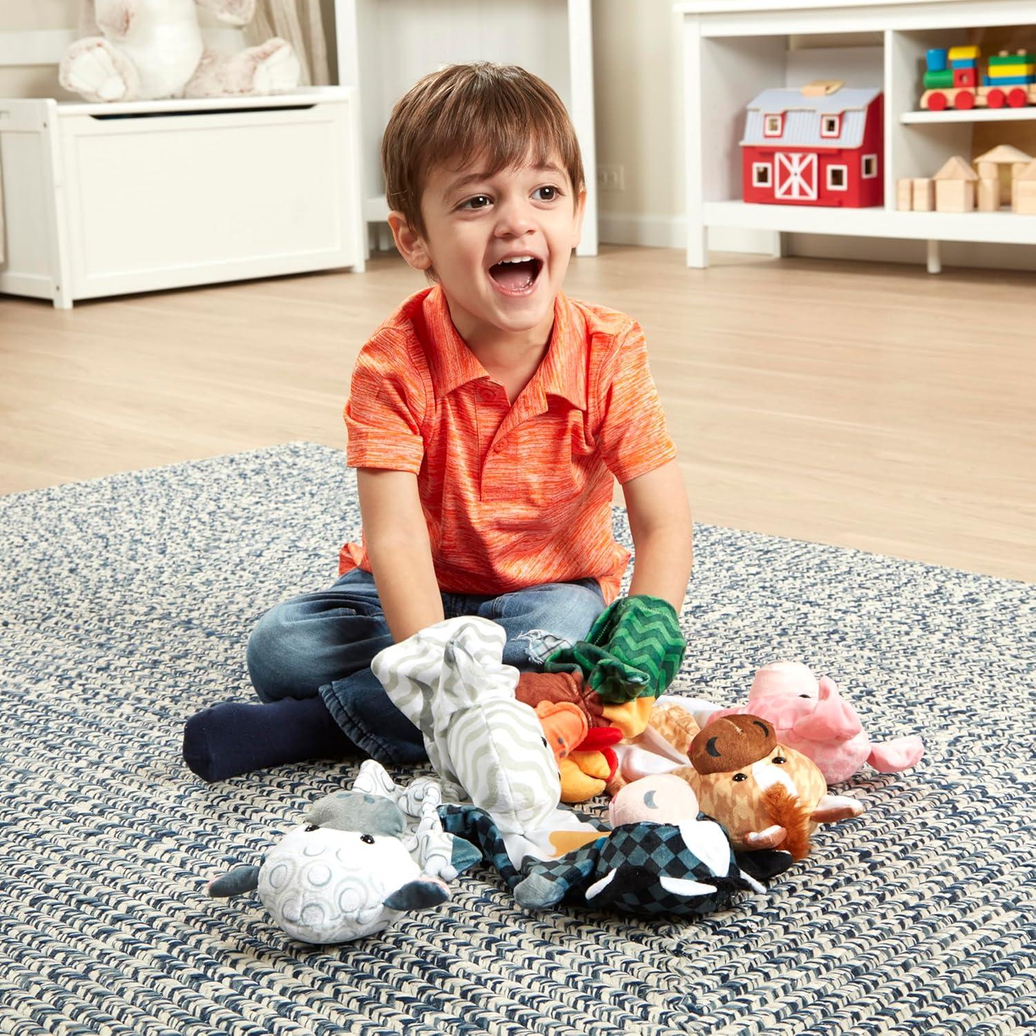 Títeres de Mano Melissa & Doug Amigos de la Granja, Set 6