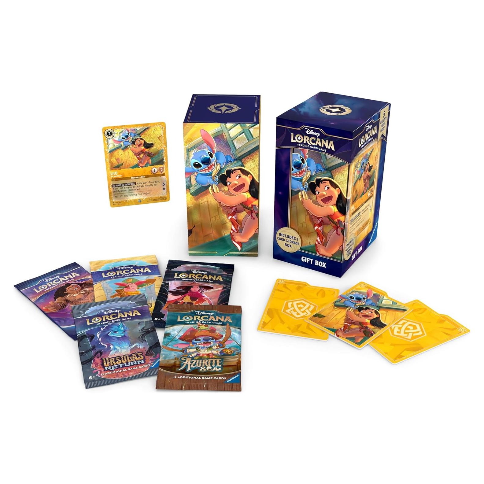 Ravensburger Disney Lorcana TCG Set Regalo Lilo Artista 60 Cartas