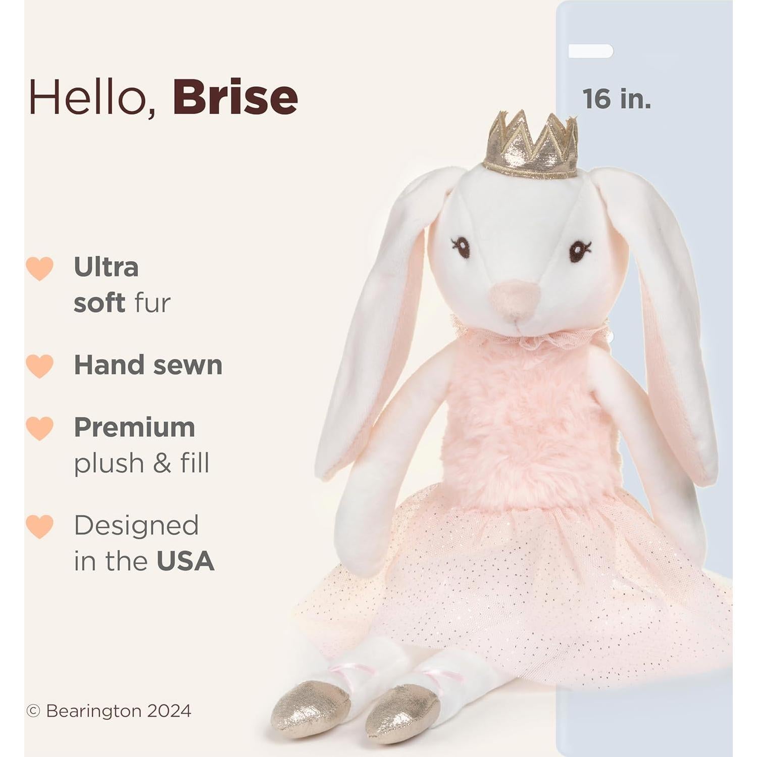 Conejo de Peluche Brise Bearington 40 cm Abrazable