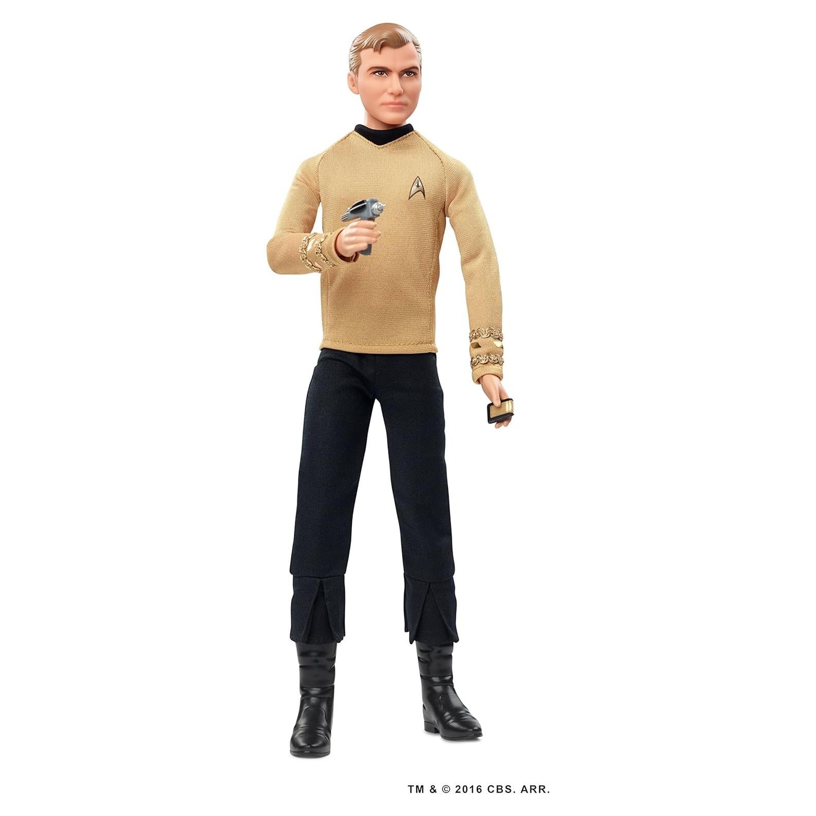 Muñeca Kirk Star Trek 50 Aniversario Mattel 33 cm