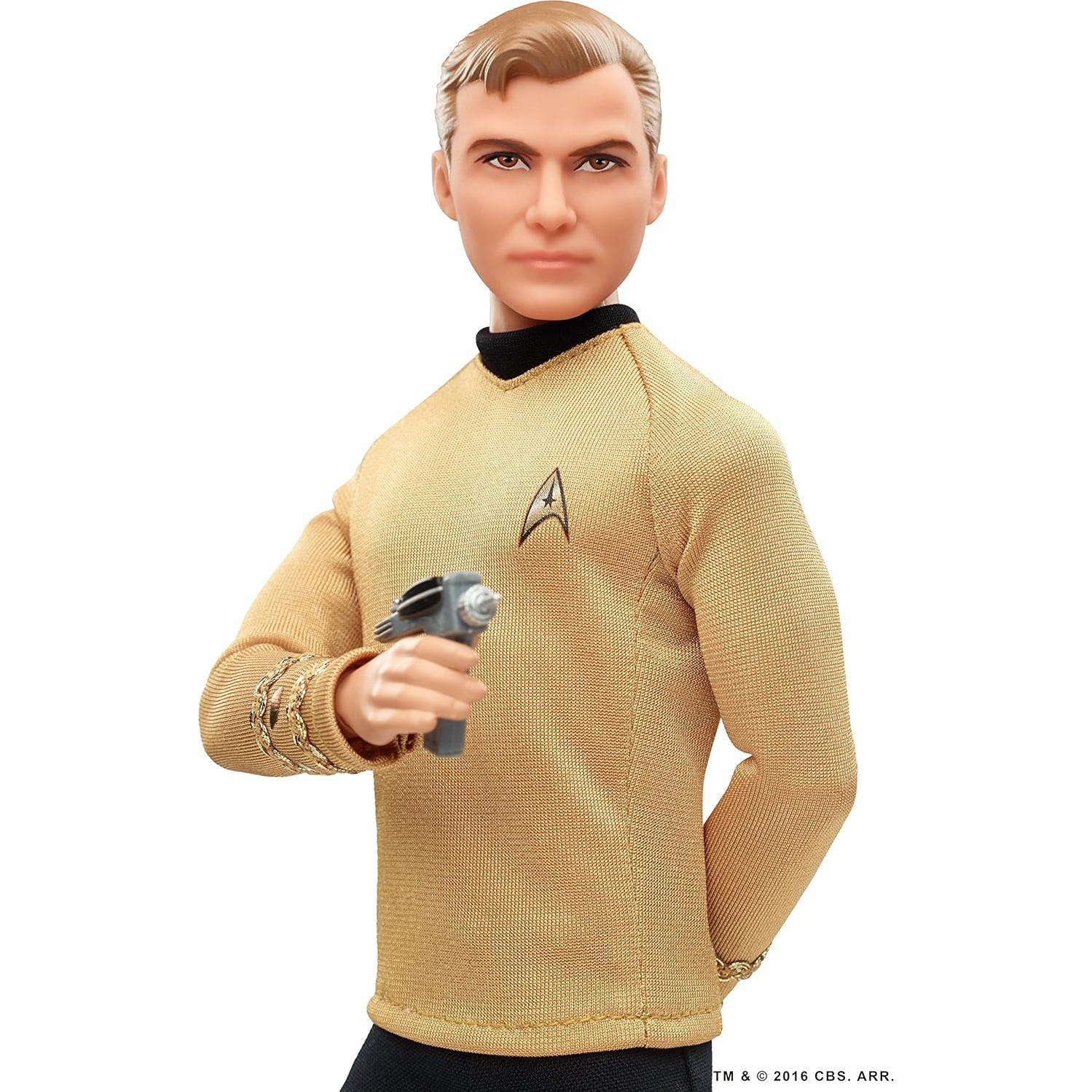 Muñeca Kirk Star Trek 50 Aniversario Mattel 33 cm