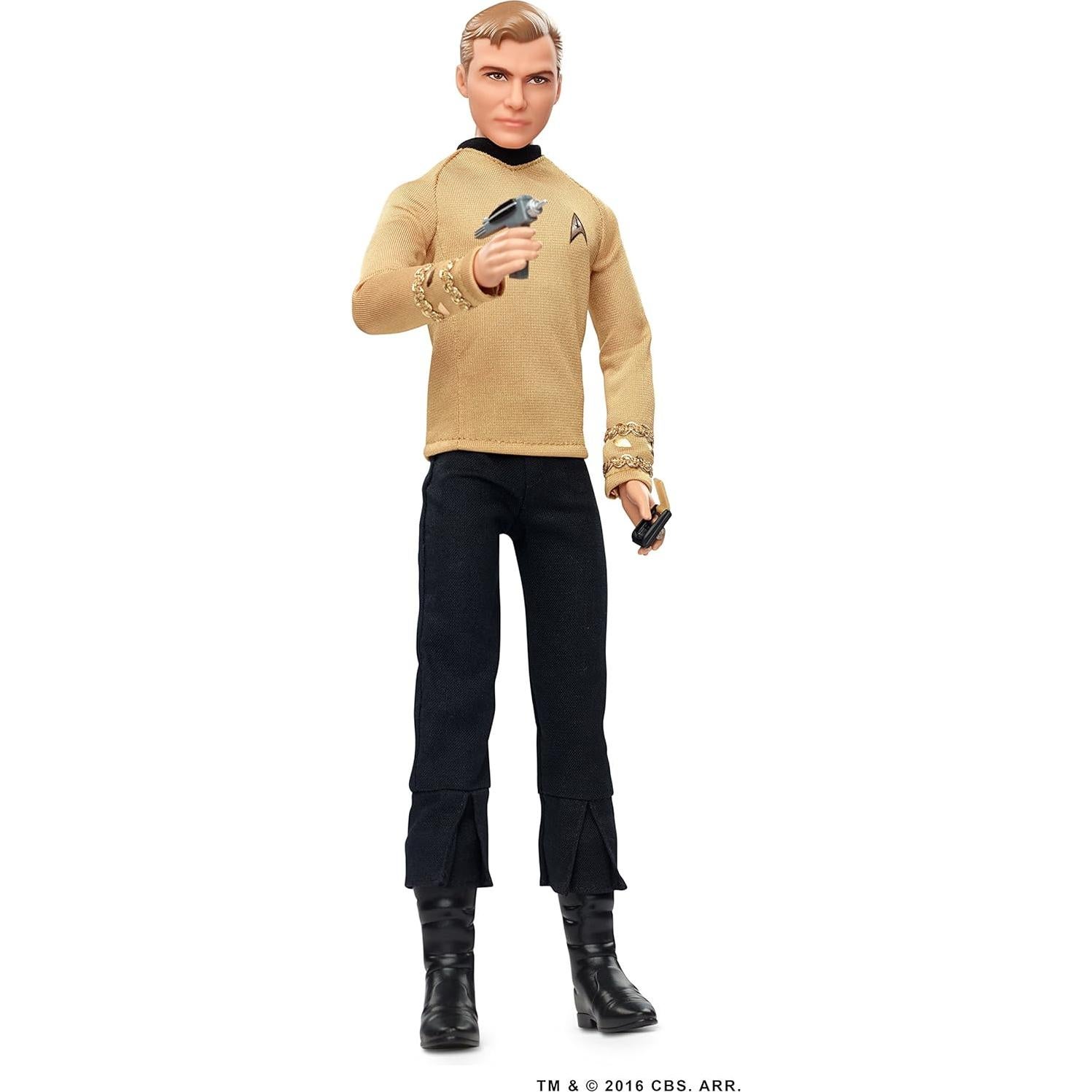 Muñeca Kirk Star Trek 50 Aniversario Mattel 33 cm