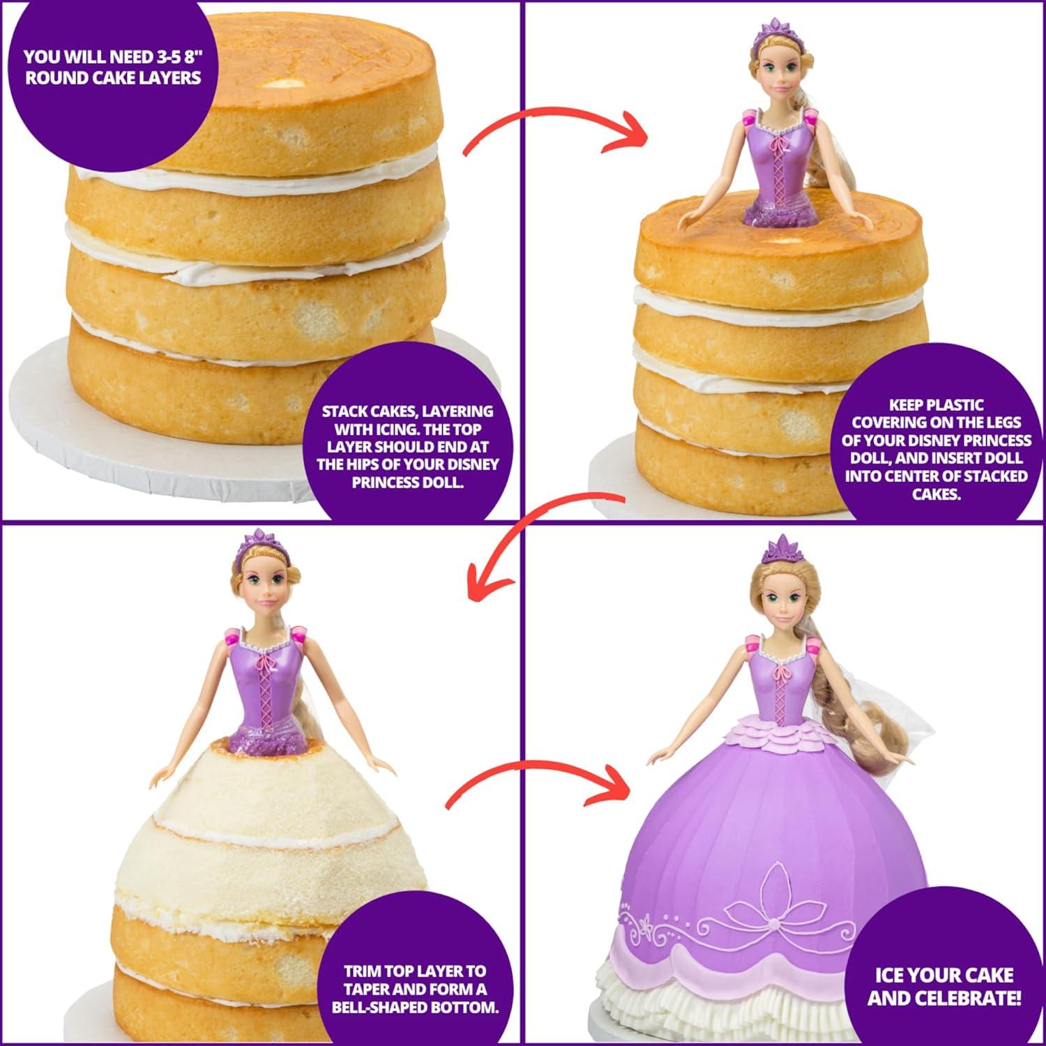 Cake Topper DecoPac Princesa Disney Rapunzel 28.8 cm