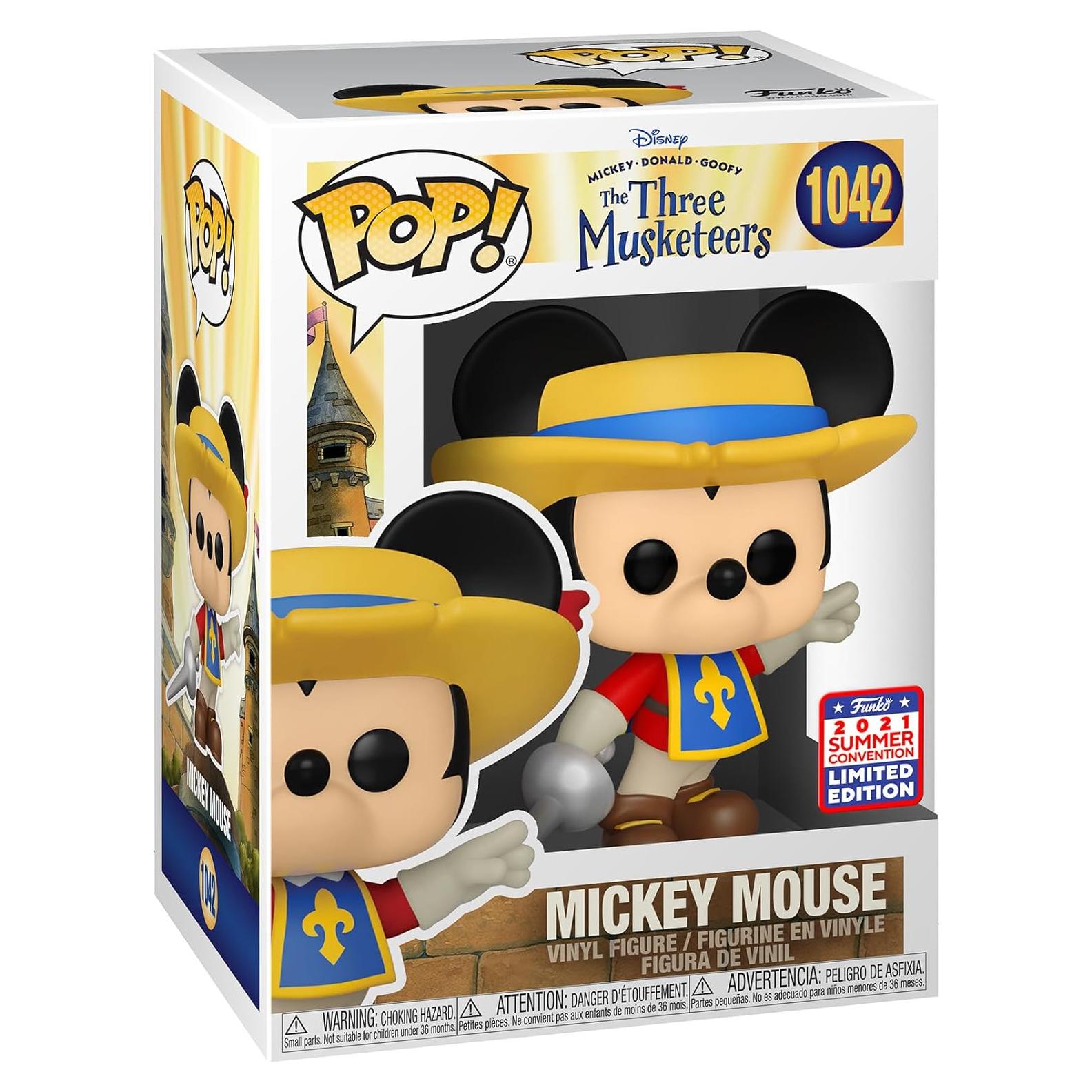 Funko Pop! Disney Mickey Mosquetero 9.5 cm Exclusivo