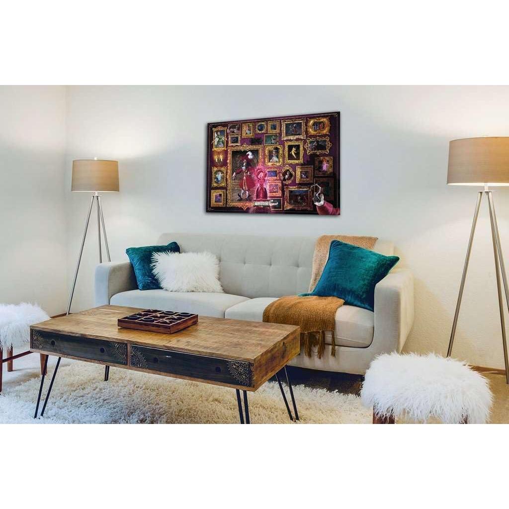 Rompecabezas Ravensburger 1000 Piezas Capitán Garfio Disney