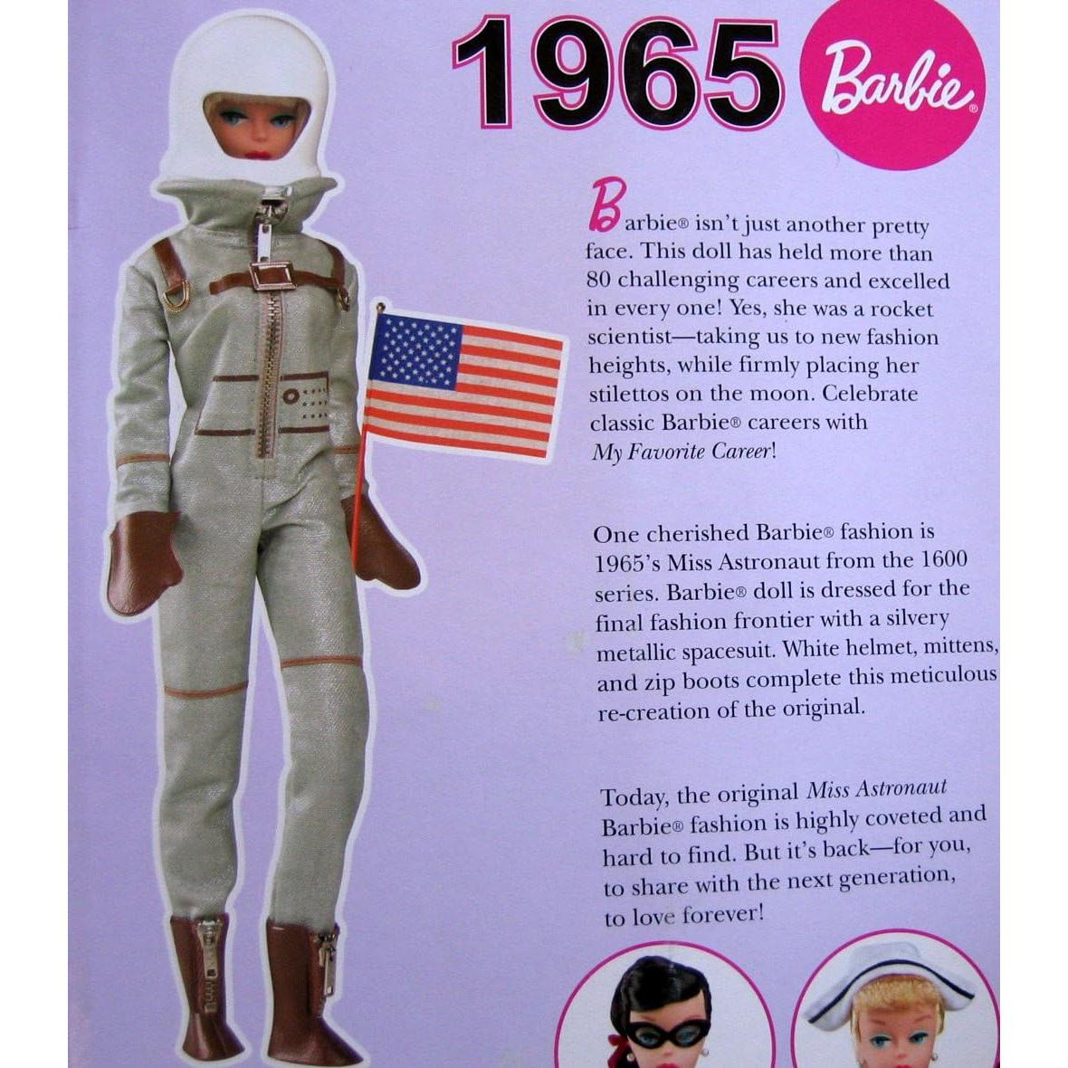 Muñeca Barbie Miss Astronaut Vintage 60s - Mattel 0.55 kg