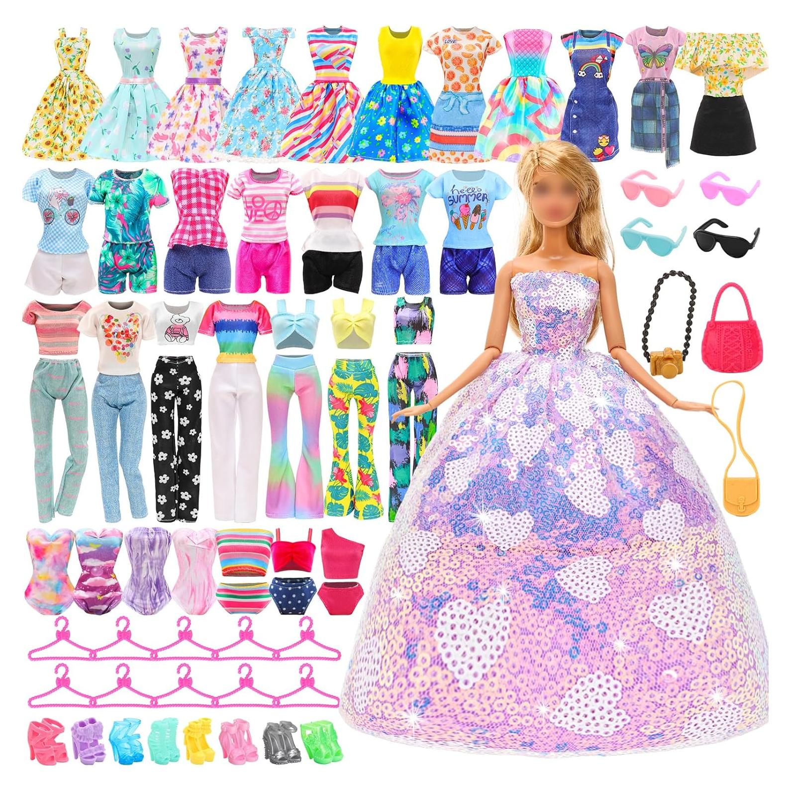 BARWA 37 Pzs Ropa y Accesorios para Muñecas 29 cm