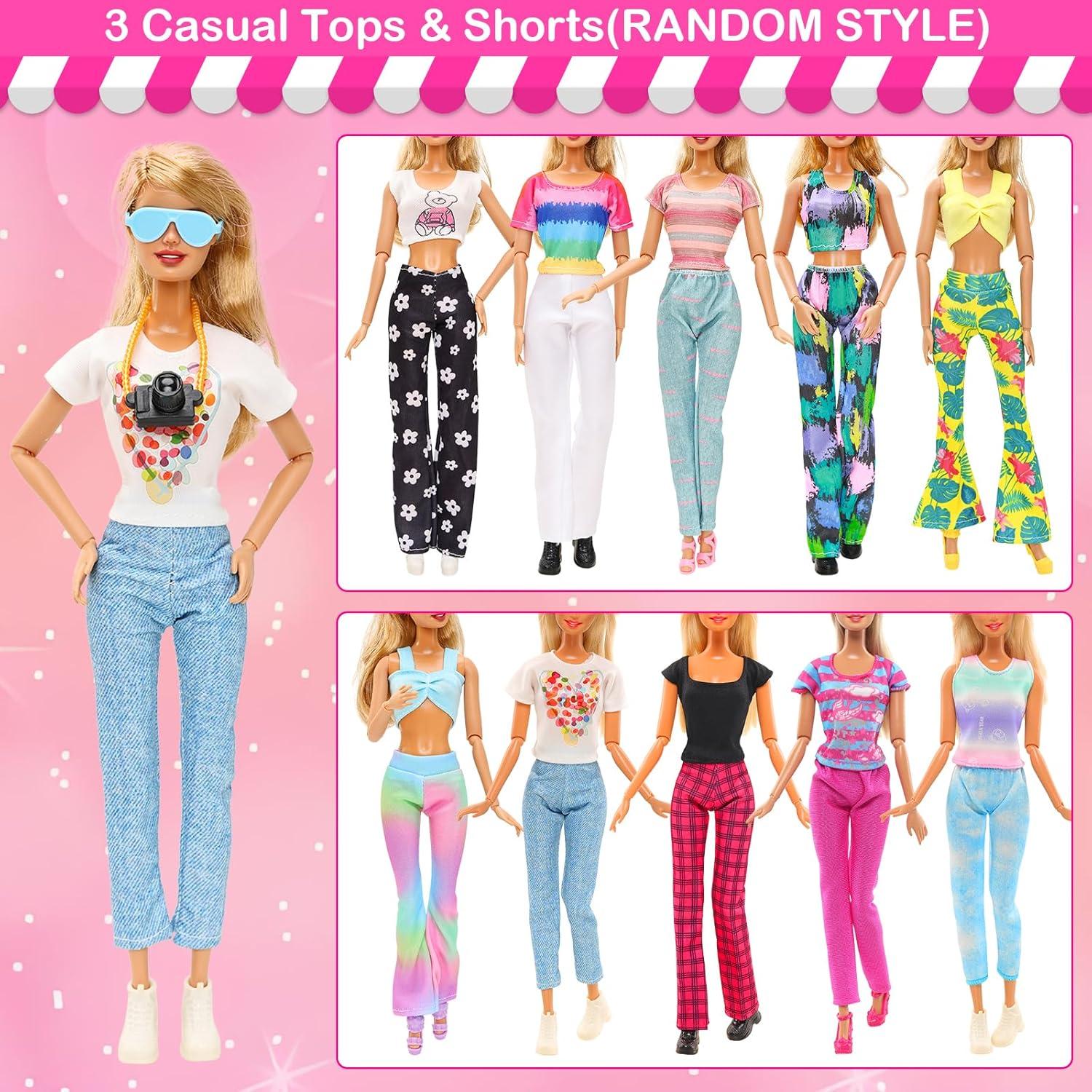 BARWA 37 Pzs Ropa y Accesorios para Muñecas 29 cm