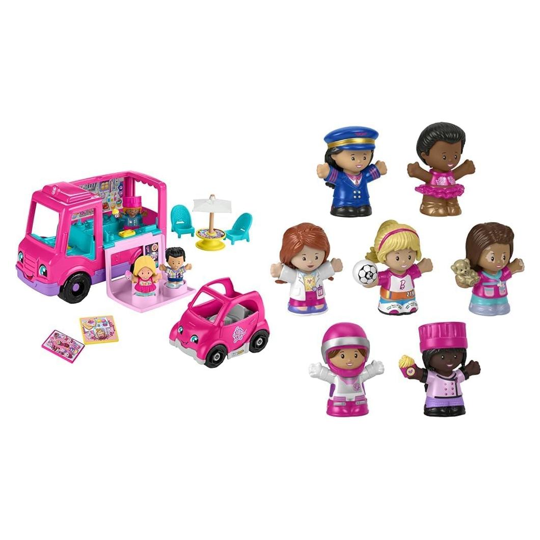 Juguetes para Niños Fisher-Price Camión de Cupcakes y Figuras