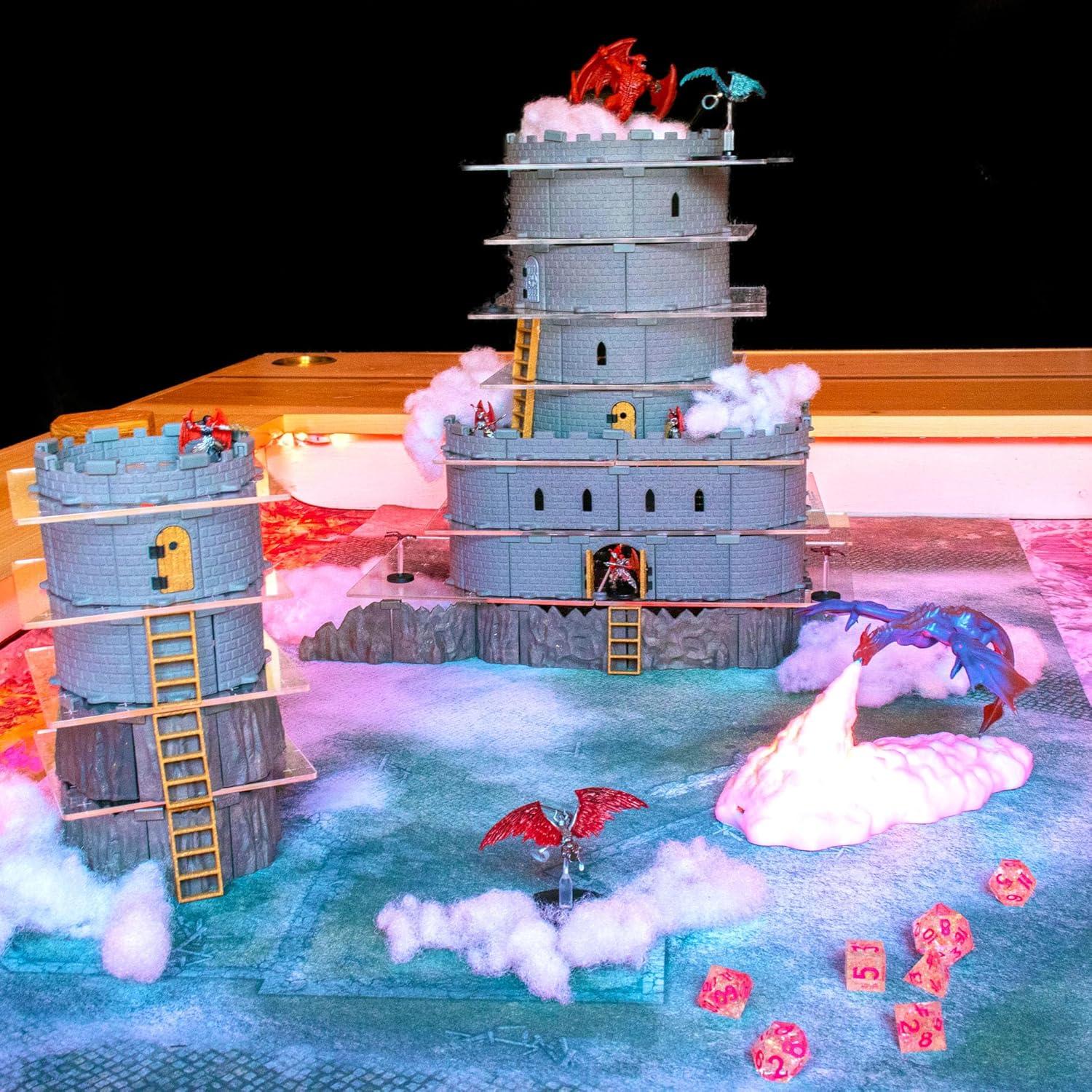 Set de Castillo Modular Mago - 400 Piezas para RPG