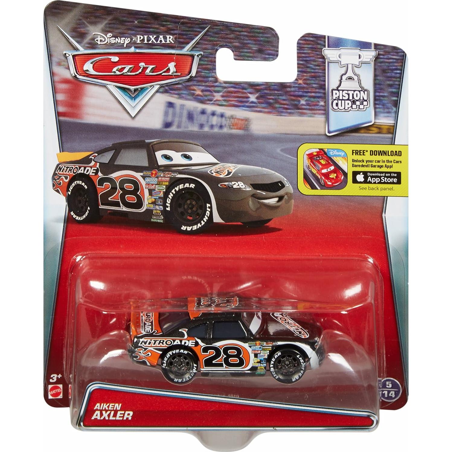 Auto a Escala Disney Pixar Cars Nitroade #28 1:55
