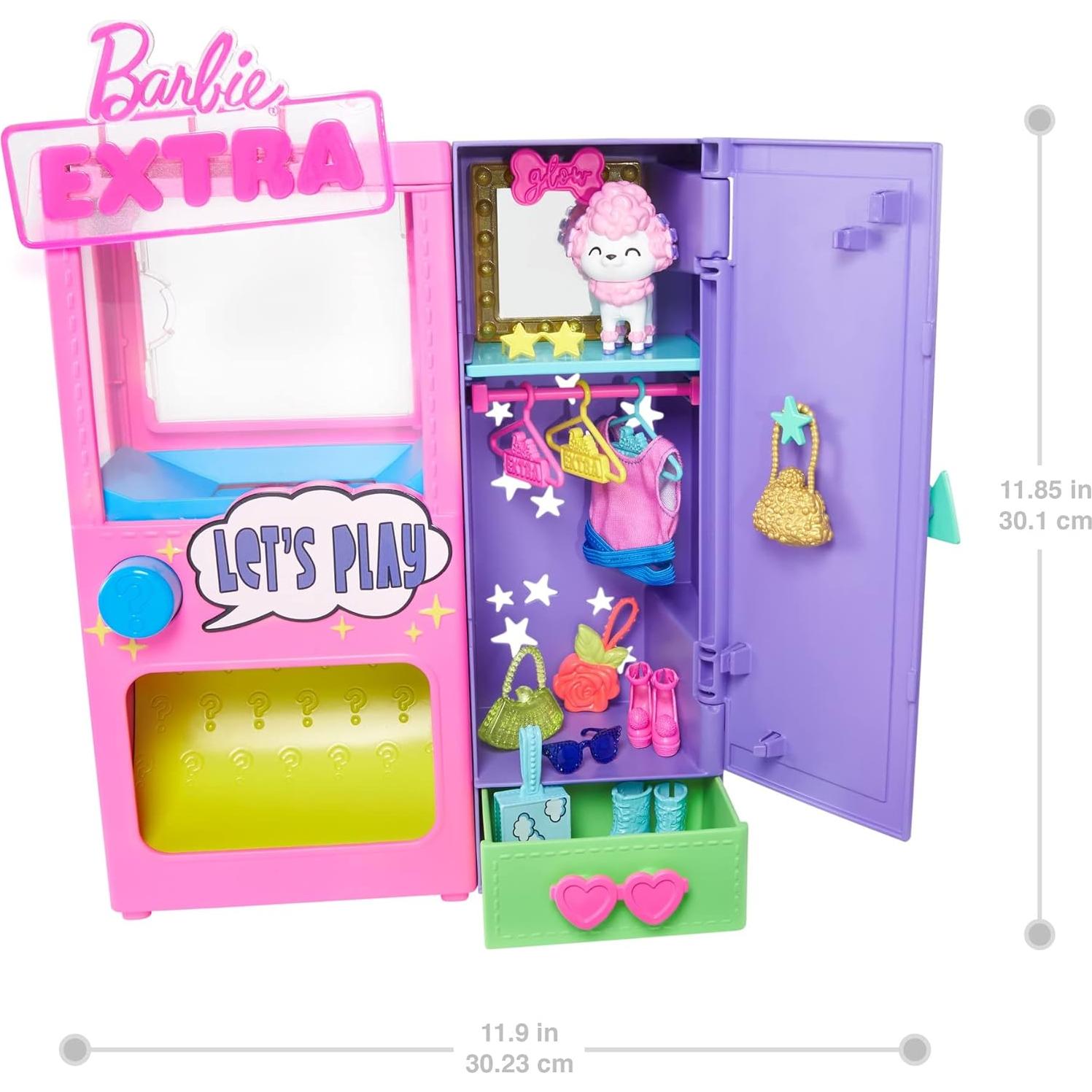 Conjunto de Moda Barbie Extra Sorpresa con 20 Accesorios