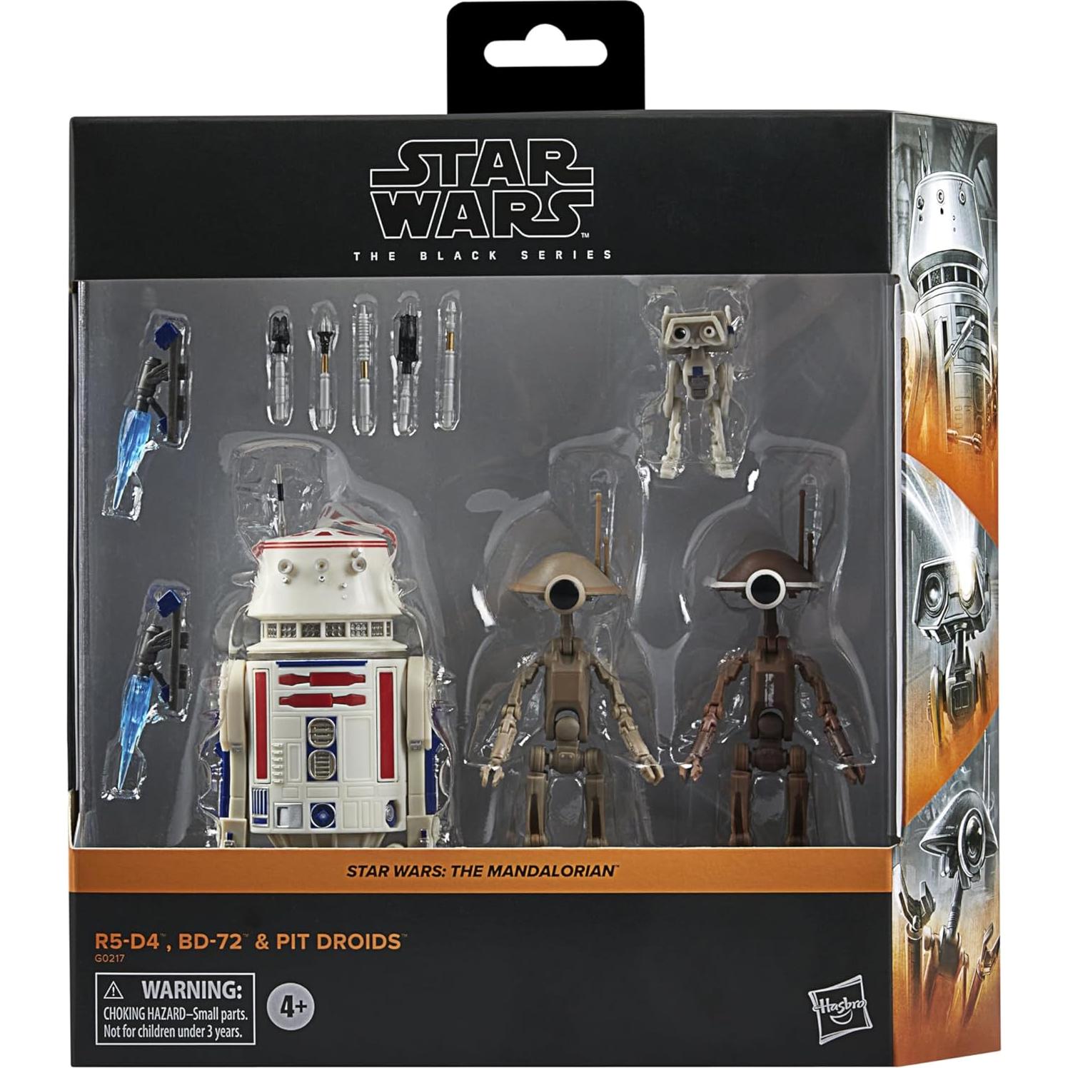 Figuras Coleccionables Star Wars Hasbro R5-D4 y Droids 4 Pzas
