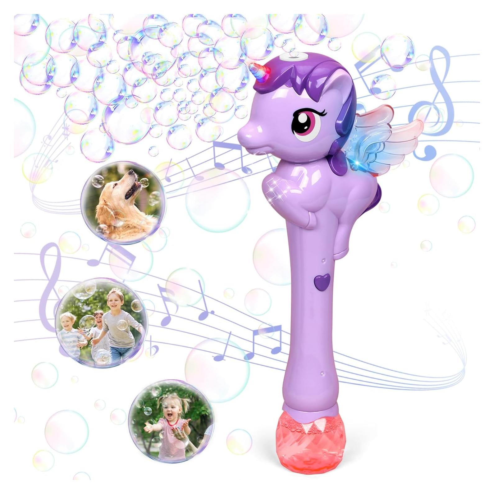 Varita de Burbuja Dolanus Unicornio con Luz y Música