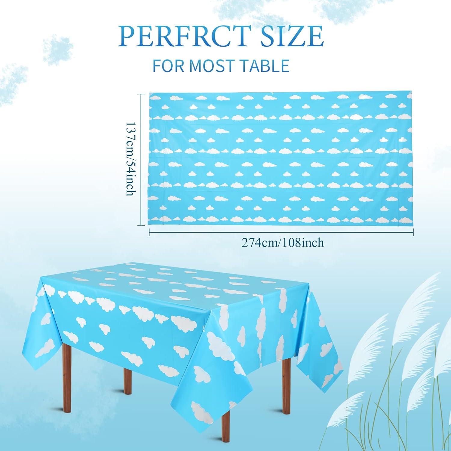 Manteles de Fiesta Hosuly 12 Pcs 137x274 cm Colorido