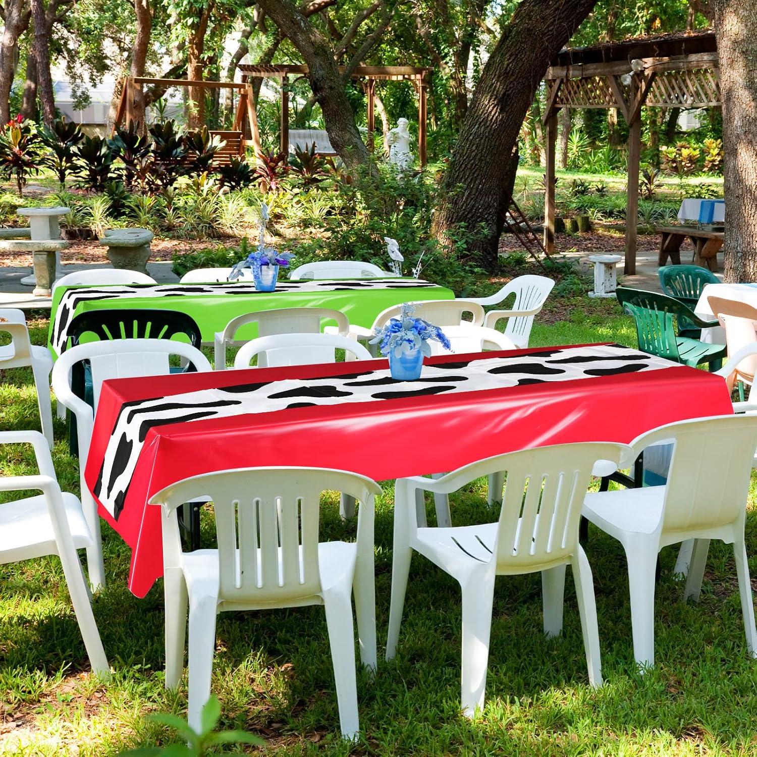 Manteles de Fiesta Hosuly 12 Pcs 137x274 cm Colorido