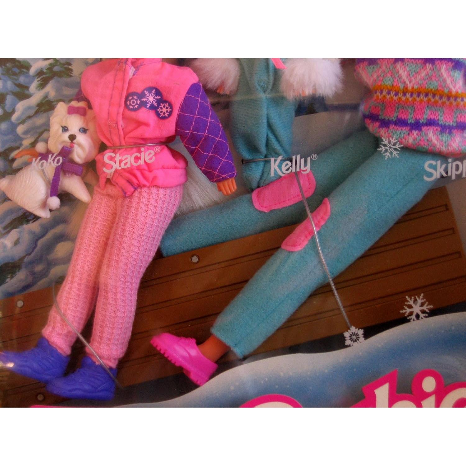 Set de Vacaciones de Invierno Barbie Diversión en Trineo