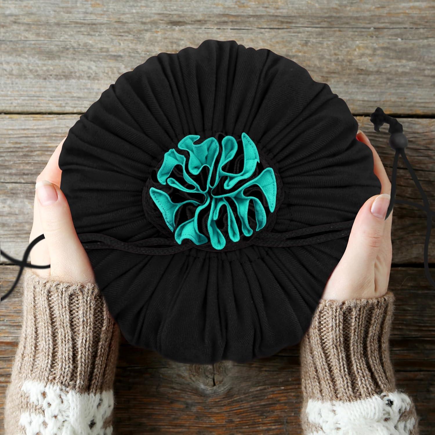 Bolsa Grande para Dados SIQUK 300 Dados Negro y Cian