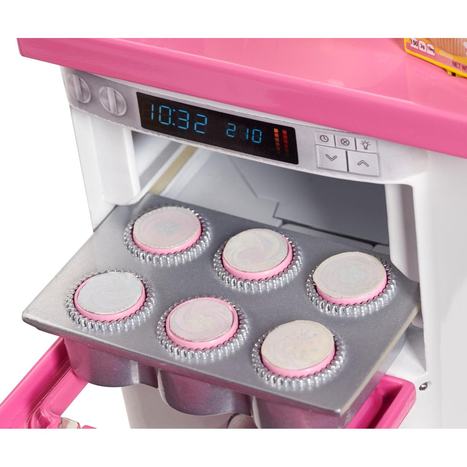 Barbie Juego de Chef Pastelería con Horno y Accesorios