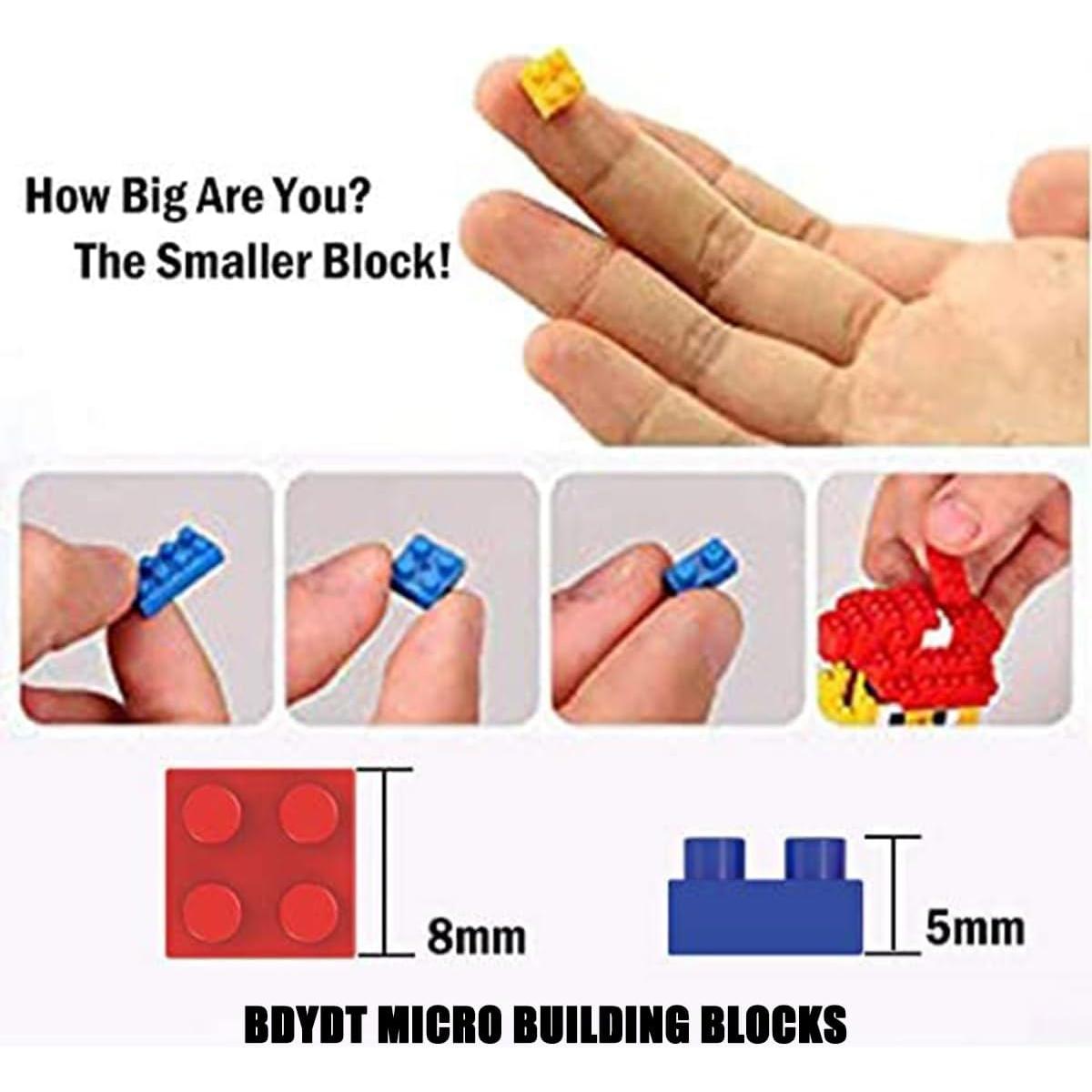 Conjunto de Bloques Micro Dragón Afortunado BDYDT 2860 PZS