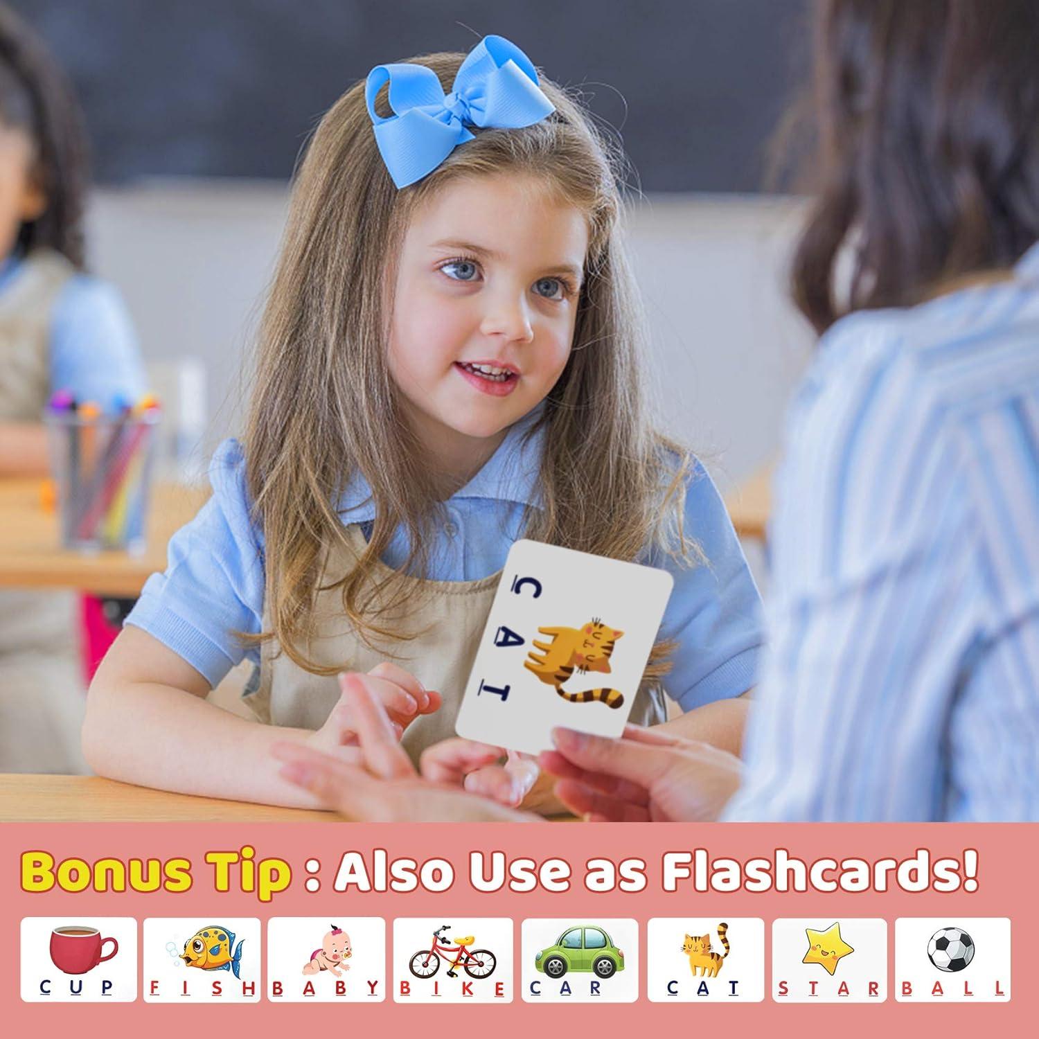 Juguete Educativo HahaGift para Niñas 2-5 Años - Letras y Palabras