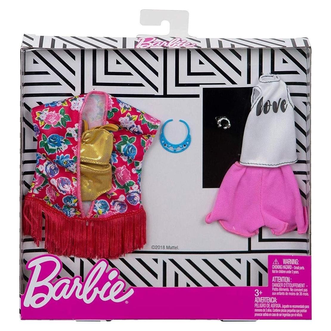 Conjuntos de Ropa para Muñeca Barbie - 2 Looks con Traje de Baño