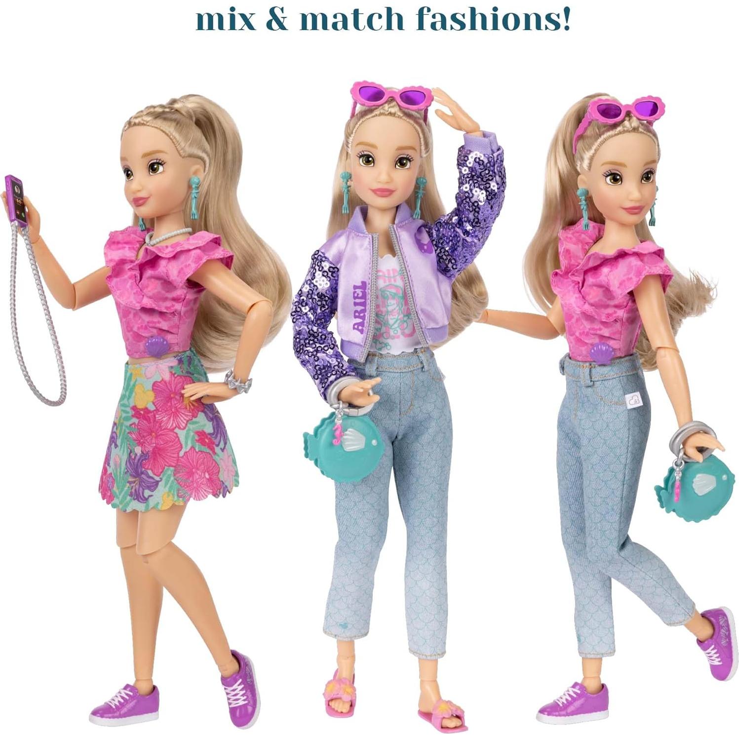 Muñeca Disney ILY 4EVER Ariel 29 cm 2 Conjuntos y Anillo