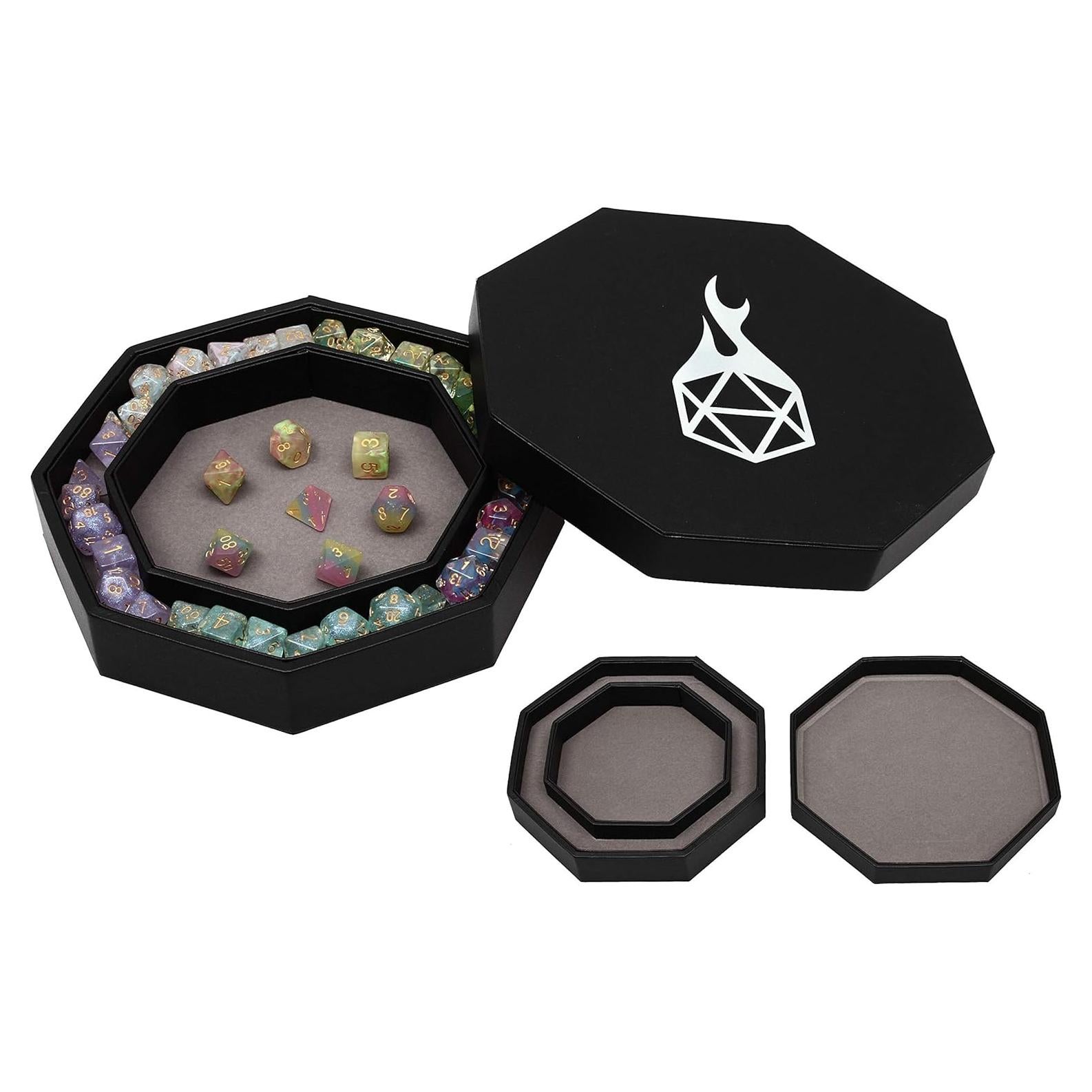 Bandeja de lanzamiento Forged Dice Co. Arena para dados 22 cm