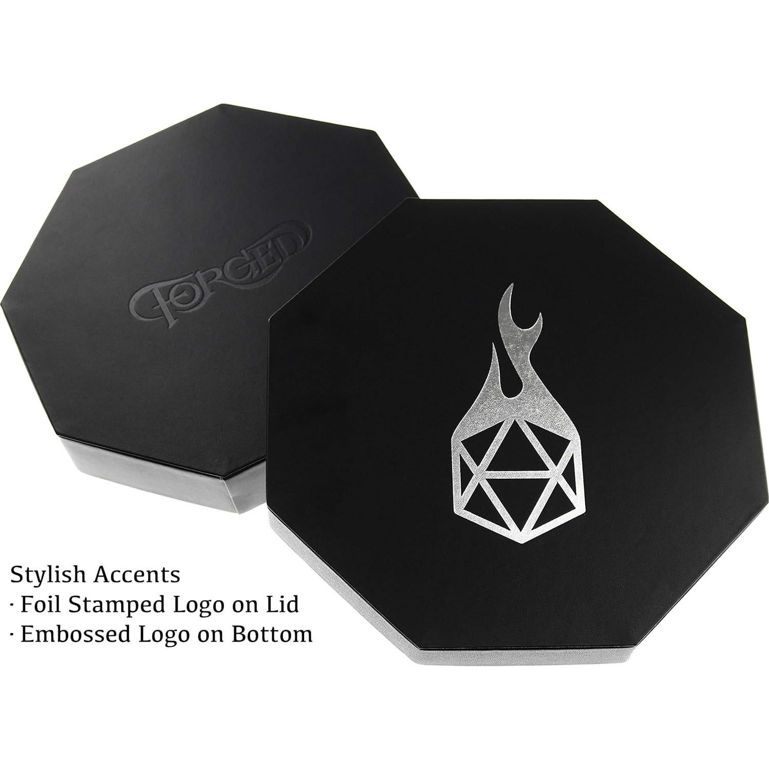 Bandeja de lanzamiento Forged Dice Co. Arena para dados 22 cm